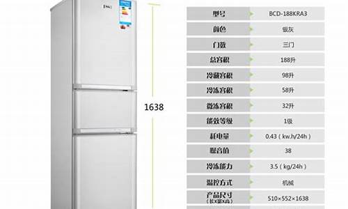 西门子冰箱尺寸长宽高示意图_西门子冰箱尺寸一般是多少